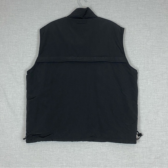 Next Cycle Reversible Vest Sz 2XL Black / Gray Sherpa - Picture 3 of 11
